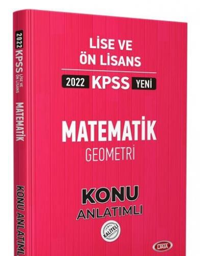Kurye Kitabevi - Data 2022 KPSS Lise ve Ön Lisans Matematik Geometri K