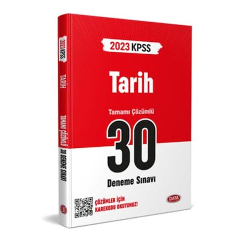 Data 2024 Kpss Tarih 30 Deneme Sınavı Karekod Çözümlü
