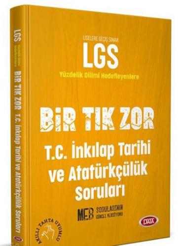 Data 8. Sınıf LGS Bir Tık Zor T.C. İnkılap Tarihi ve Atatürkçülük Soruları