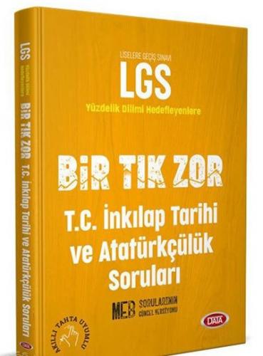 Kurye Kitabevi - Data LGS Bir Tık Zor T.C. İnkılap Tarihi ve Atatürkçü