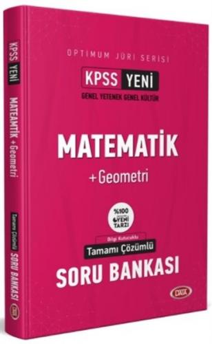 Data KPSS Matematik Geometri Optimum Jüri Tamamı Çözümlü Soru Bankası 2022