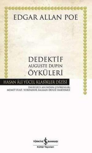 Kurye Kitabevi - Dedektif Auguste Dupin Öyküleri - Hasan Ali Yücel Kla