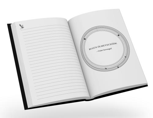 Dördüncü Kanat Ciltli + Özel Baskı Ciltli Defter 2'li Set - Münzevi Ki