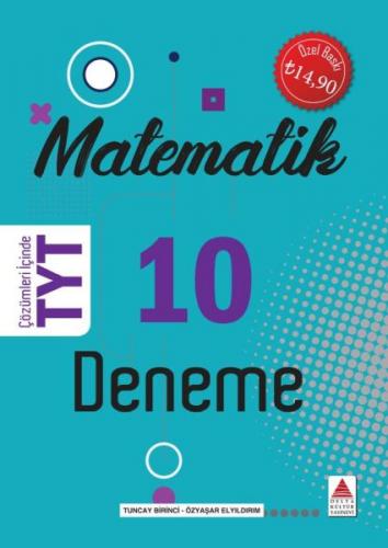 Kurye Kitabevi - Delta TYT Matematik 10 Deneme-YENİ
