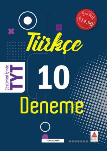 Kurye Kitabevi - Delta TYT Türkçe 10 Deneme-YENİ