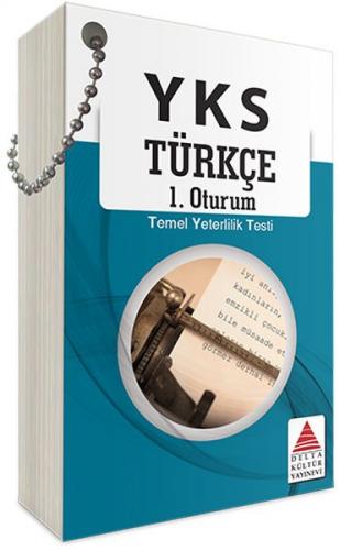 Kurye Kitabevi - Delta YKS-TYT Türkçe Kartları 1. Oturum
