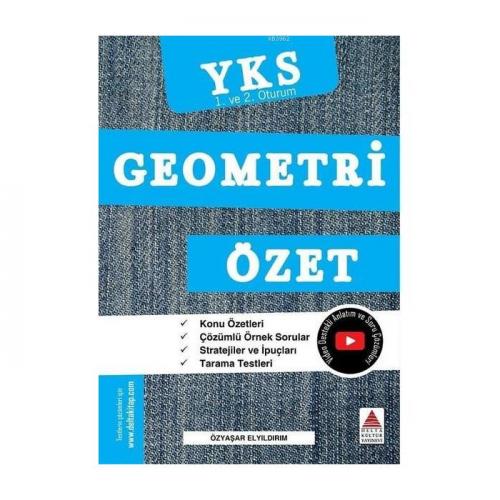 Kurye Kitabevi - Delta YKS Geometri Özet 1. ve 2. Oturum-YENİ
