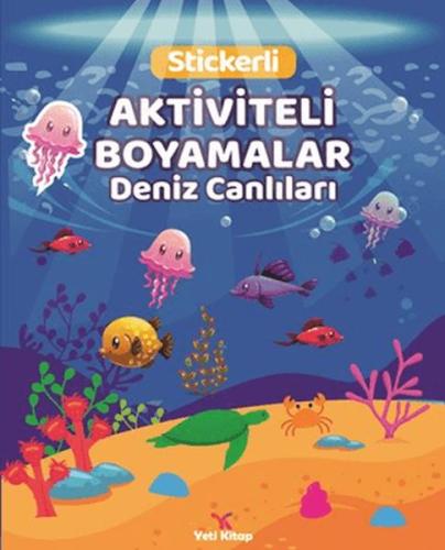 Deniz Canlıları Aktiviteli Boyamalar - Münzevi Kitabevi
