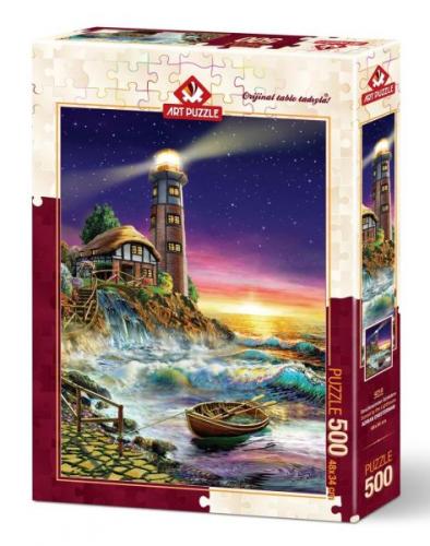 Kurye Kitabevi - Deniz Fenerinden Günbatımı 4210 (500 Parça)