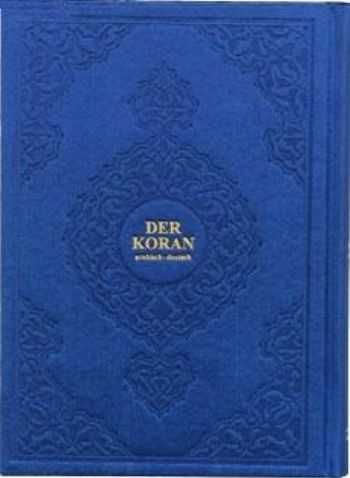 Der Koran (Arapça-Almanca) (Hafız Boy, Şamua, Ciltli) - Münzevi Kitabe