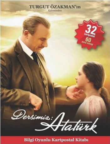 Dersimiz Atatürk Bilgi Oyunlu Kartpostal Kitabı - Münzevi Kitabevi