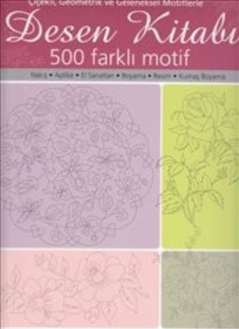Kurye Kitabevi - Desen Kitabı 500 Farklı Motif