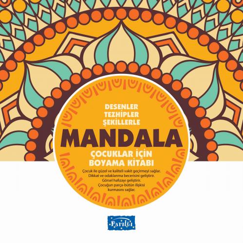 Kurye Kitabevi - Çocuklar İçin Mandala-Sarı Kitap