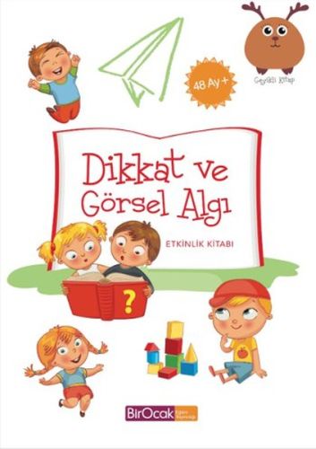 Dikkat ve Görsel Algı Etkinlik Kitabı (48 Ay) - Münzevi Kitabevi