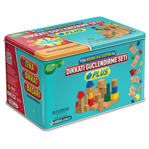 Dikkati Güçlendirme Seti Plus 6 Yaş Kutu - Münzevi Kitabevi