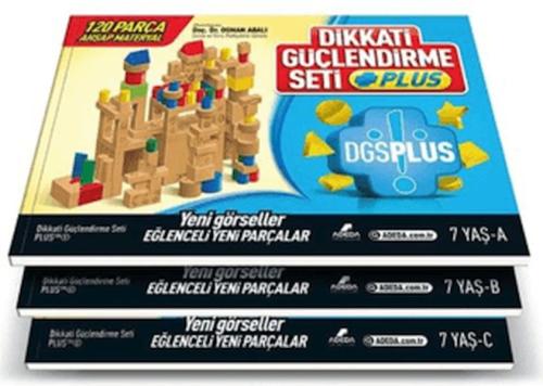 Dikkati Güçlendirme Seti Plus 7 Yaş Kitap - Münzevi Kitabevi