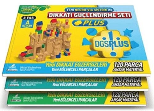 Dikkati Güçlendirme Seti Plus 8 Yaş Kitap - Münzevi Kitabevi
