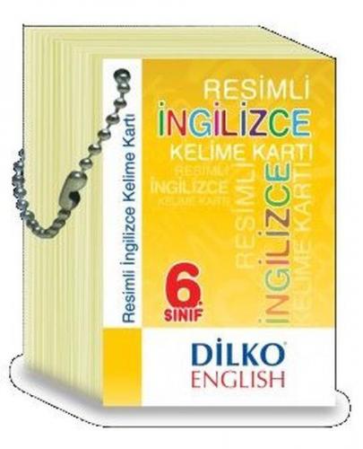 Kurye Kitabevi - Dilko 6. Sınıf İngilizce Kelime Kartı