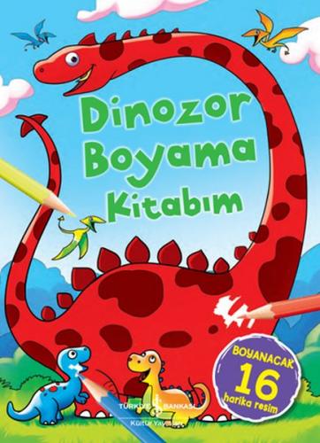 Kurye Kitabevi - Dinozor Boyama Kitabım