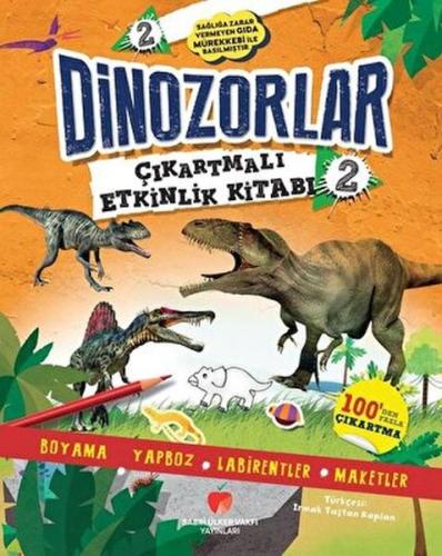 Kurye Kitabevi - Dinozorlar Çıkartmalı Etkinlik Kitabı 2