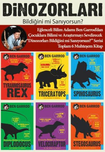 Kurye Kitabevi - Dinozorları Bildiğini mi Sanıyorsun 6 Kitaplık Set