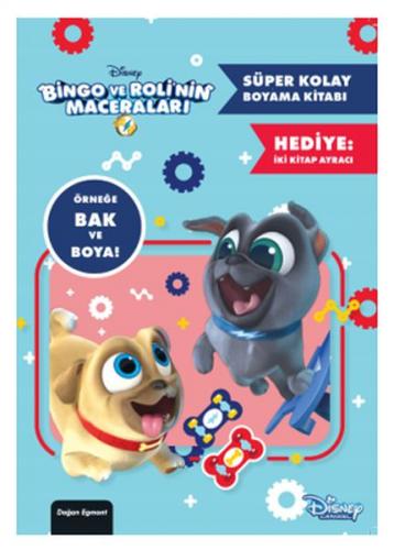 Disney Bingo ve Roli'nin Maceraları - Süper Kolay Boyama Kitabı