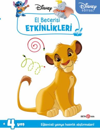 Kurye Kitabevi - Disney Eğitsel Simba El Becerisi Etkinlikleri Yazıya 