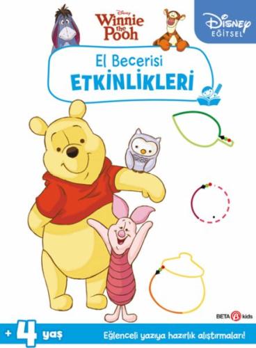 Kurye Kitabevi - Disney Eğitsel Winnie the Pooh El Becerisi Etkinlikle