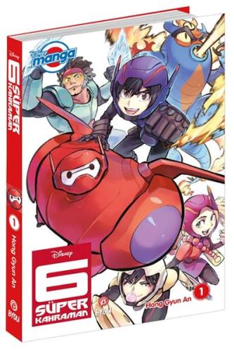 Kurye Kitabevi - Disney Manga 6 Süper Kahraman -Vol 1