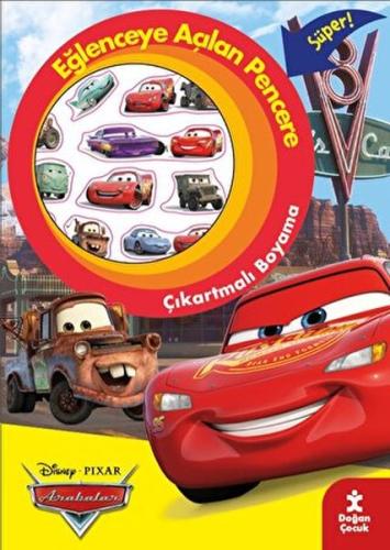 Kurye Kitabevi - Disney Pixar Arabalar Eğlenceye Açılan Pencere Çıkart