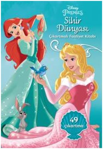 Kurye Kitabevi - Disney Prenses Sihir Dünyası Çıkartmalı Faaliyet Kita