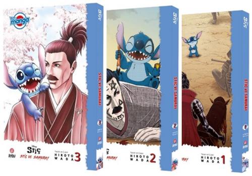 Kurye Kitabevi - Disney Stiç ve Samuray 1-2-3 Kitap Set