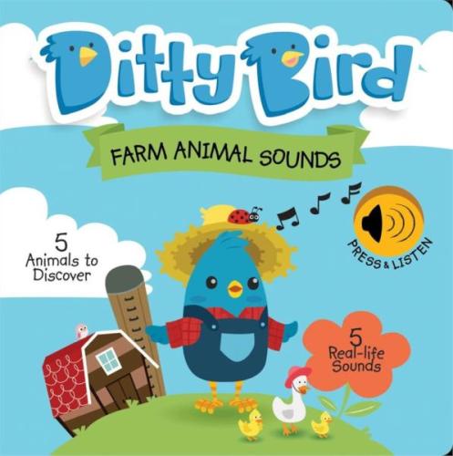 Kurye Kitabevi - Ditty Bird: Farm Animal Sounds (Sesli Kitap)