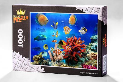 Kurye Kitabevi - Doğa Serisi - Resif 1000 Parça Puzzle