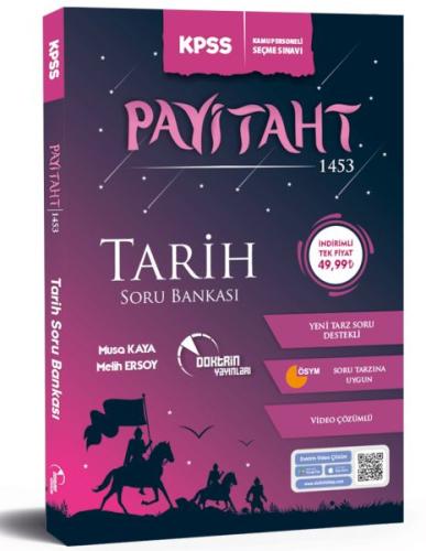 Doktrin Yayınları KPSS Payitaht 1453 Tarih Soru Bankası (Video Çözümlü)