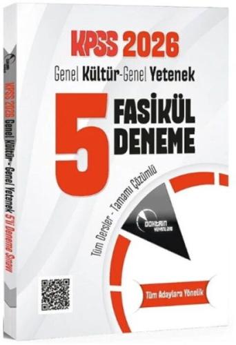 Doktrin Yayınları 2026 KPSS Genel Yetenek Genel Kültür 5 Deneme - Münz