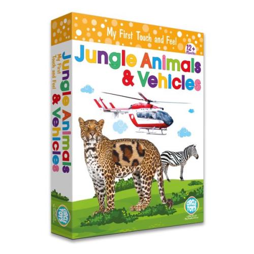 Kurye Kitabevi - Dokun Hisset Jungle Animals n(Orman Hayvanları ve Ara