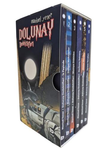 Dolunay Dedektifleri Serisi (6 Kitap Kutulu Set) - Münzevi Kitabevi