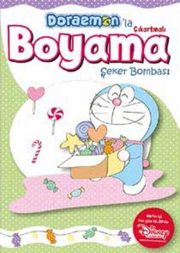 Kurye Kitabevi - Doraemonla Çıkartmalı Boyama Şeker Bombası