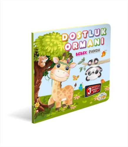 Kurye Kitabevi - Dostluk Ormanı Bebek Panda 3 Boyutlu
