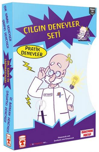 Dr. Grips'in Laboratuvarı - Çılgın Deneyler Seti - Münzevi Kitabevi
