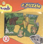 Kurye Kitabevi - e Puzzle Vahşi Hayvanlar 22 Puzzle 6114