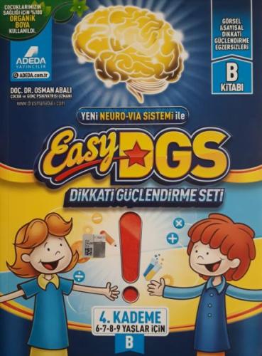 EASY Dikkati Güçlendirme Seti 6-9 yaş B Kitapçığı