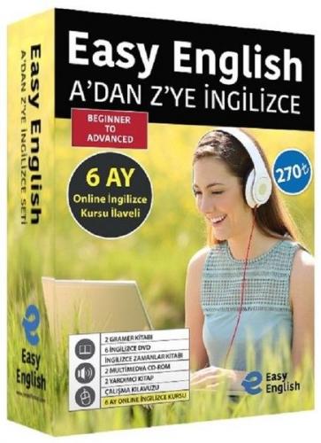 Kurye Kitabevi - Easy English-A dan Z ye İngilizce Eğitim Seti