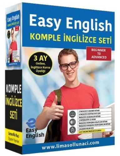 Kurye Kitabevi - Easy English-Komple İngilizce Eğitim Seti