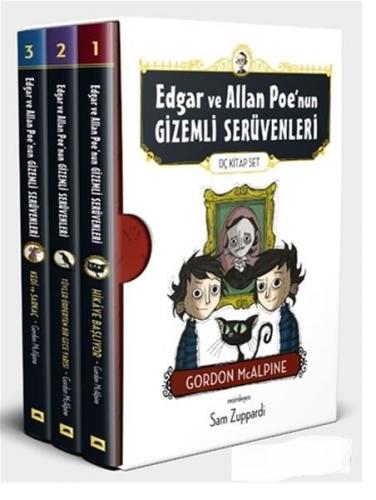 Edgar ve Allan Poe’nun Gizemli Serüvenleri - 3 Kitap Takım - Münzevi K