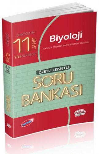 Editör 11. Sınıf Biyoloji Özetli Lezzetli Soru Bankası (Yeni)