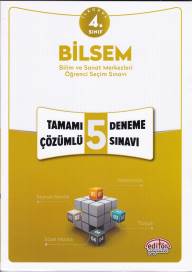 Editör 4. Sınıf Bilsem Tamamı Çözümlü 5 Deneme Sınavı