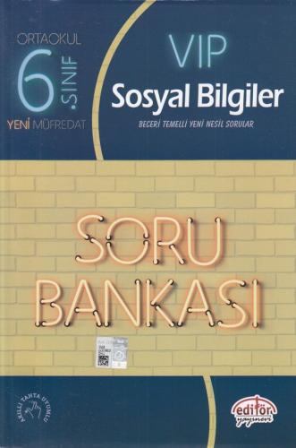 Editör 6. Sınıf VIP Sosyal Bilgiler Soru Bankası (Yeni)