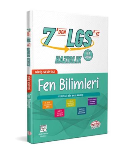 Editör 7’den Lgs’ye Hazırlık Fen Bilimleri - Münzevi Kitabevi